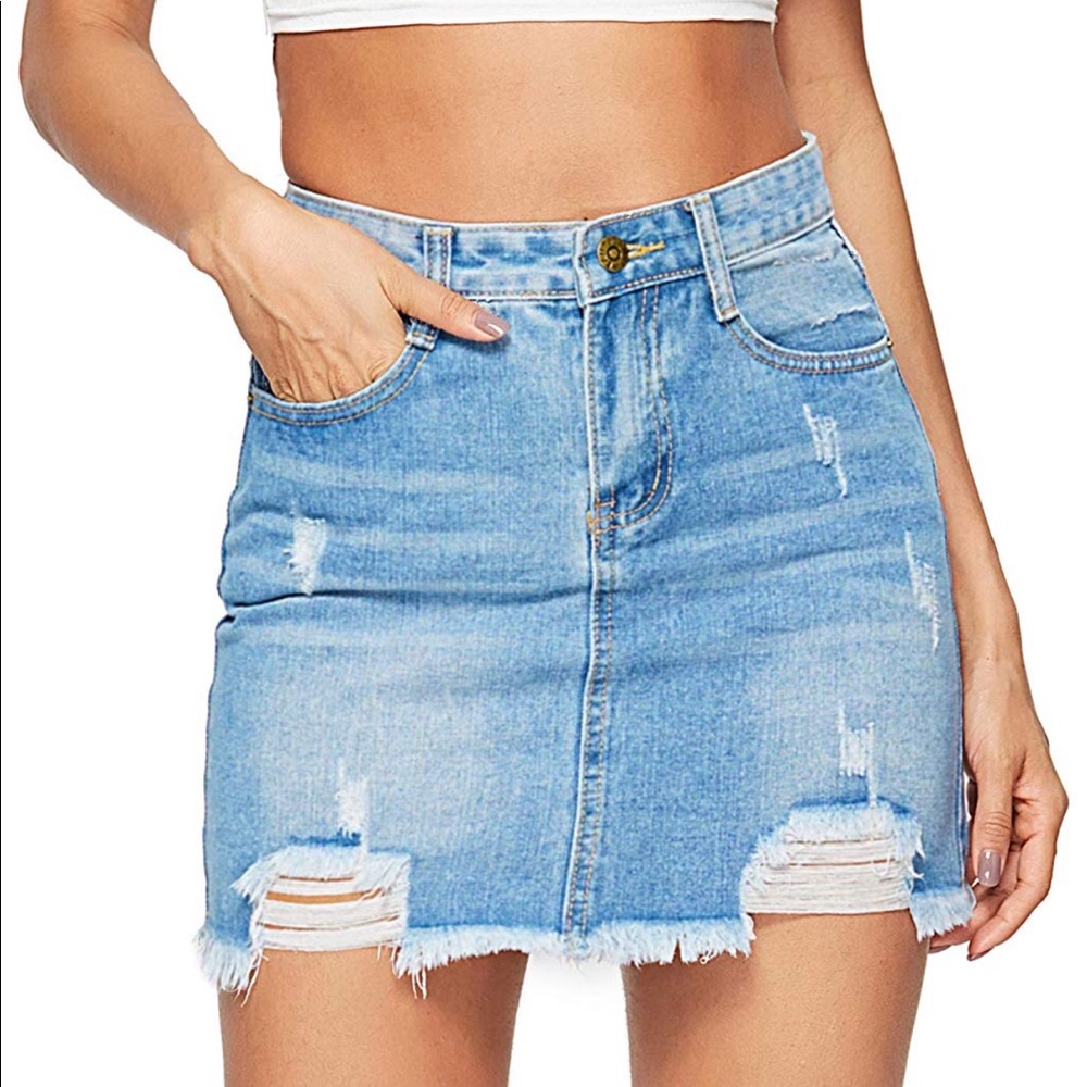 Jean skirt